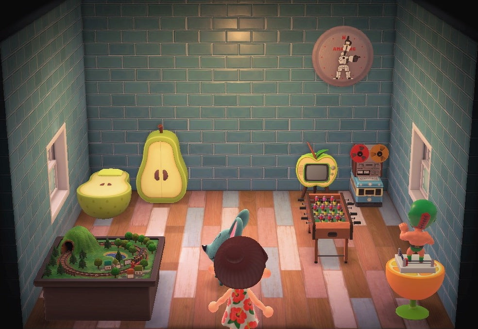 Samson house interior in Animal Crossing: New Horizons