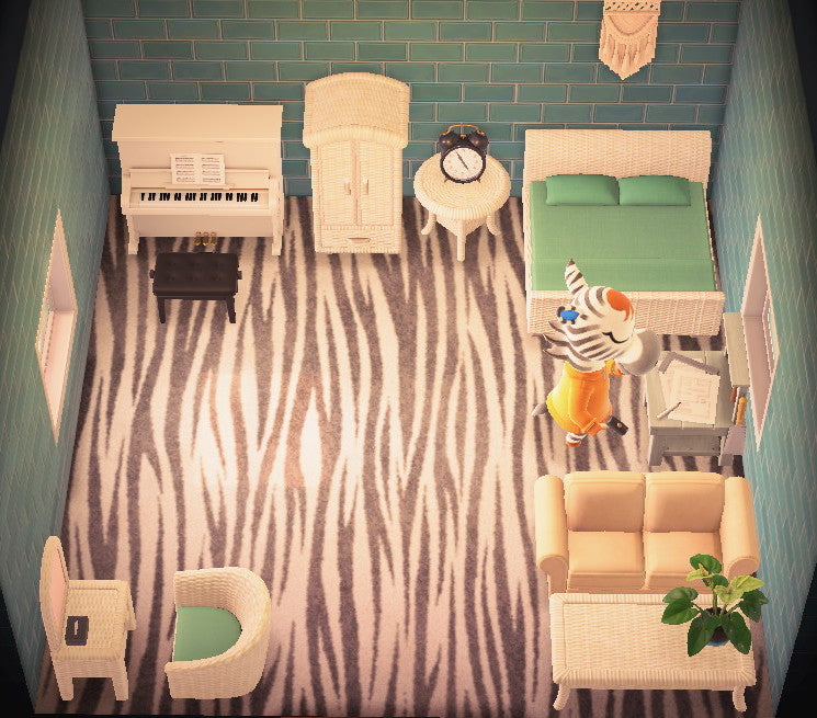 Savannah house interior in Animal Crossing: New Horizons