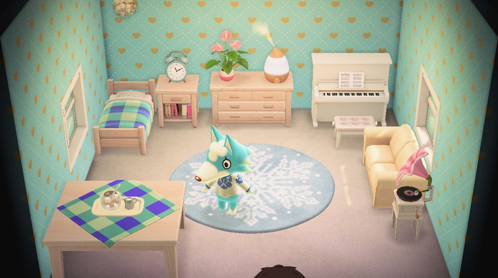 Skye house interior in Animal Crossing: New Horizons