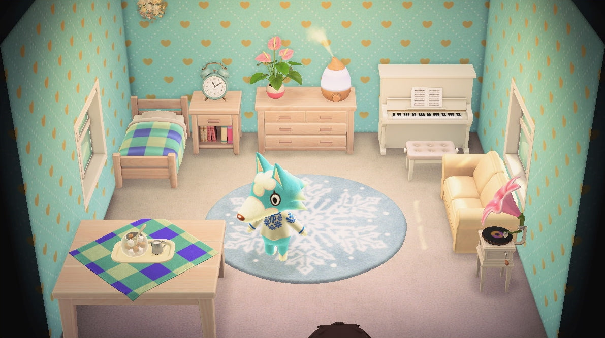 Skye house interior in Animal Crossing: New Horizons