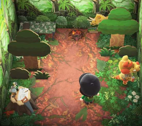 Sly house interior in Animal Crossing: New Horizons