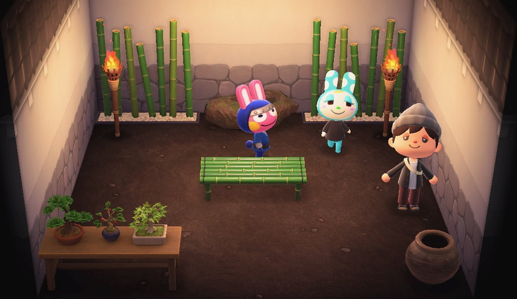 Snake house interior in Animal Crossing: New Horizons