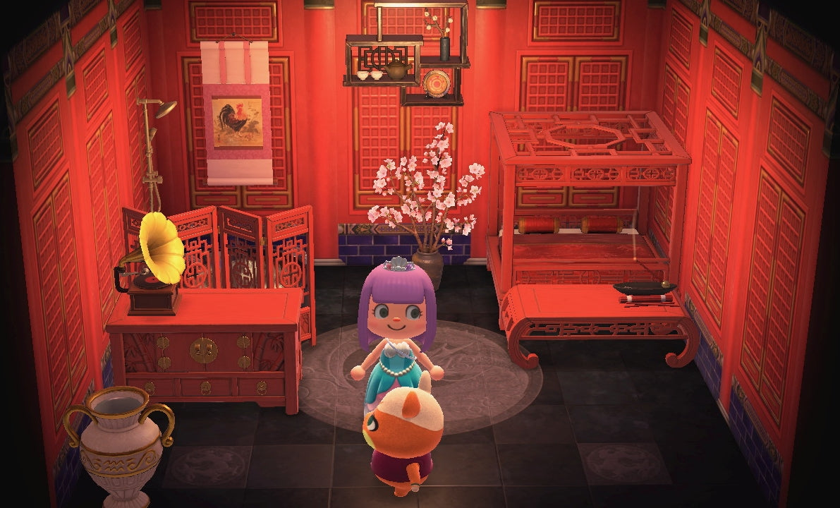 Soleil house interior in Animal Crossing: New Horizons