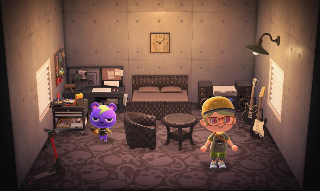 Static house interior in Animal Crossing: New Horizons