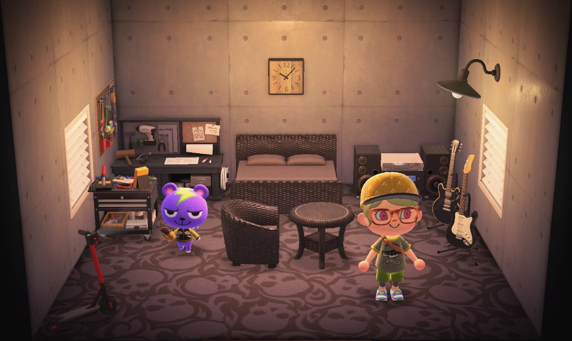 Static house interior in Animal Crossing: New Horizons