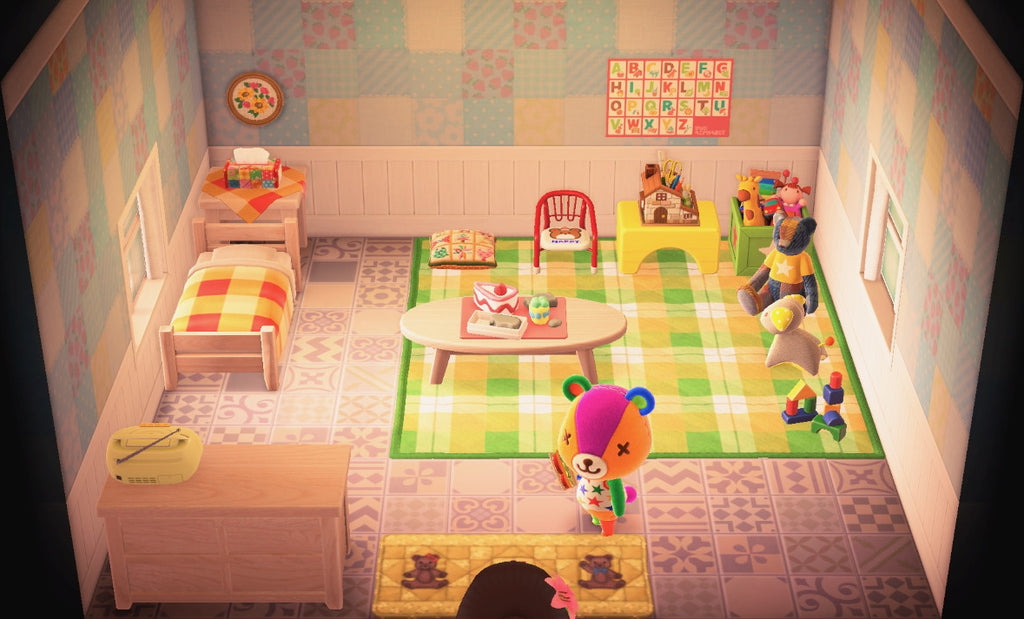 Stitches - Amiibo Festival house interior in Animal Crossing: New Horizons