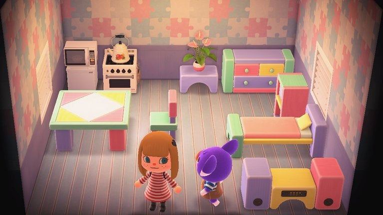 Sydney house interior in Animal Crossing: New Horizons