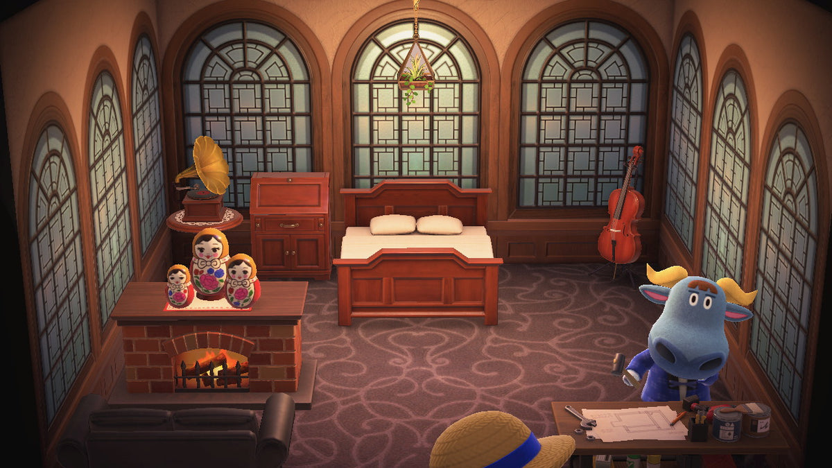 T-Bone house interior in Animal Crossing: New Horizons