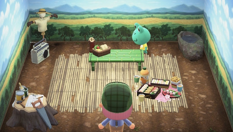 Tad house interior in Animal Crossing: New Horizons