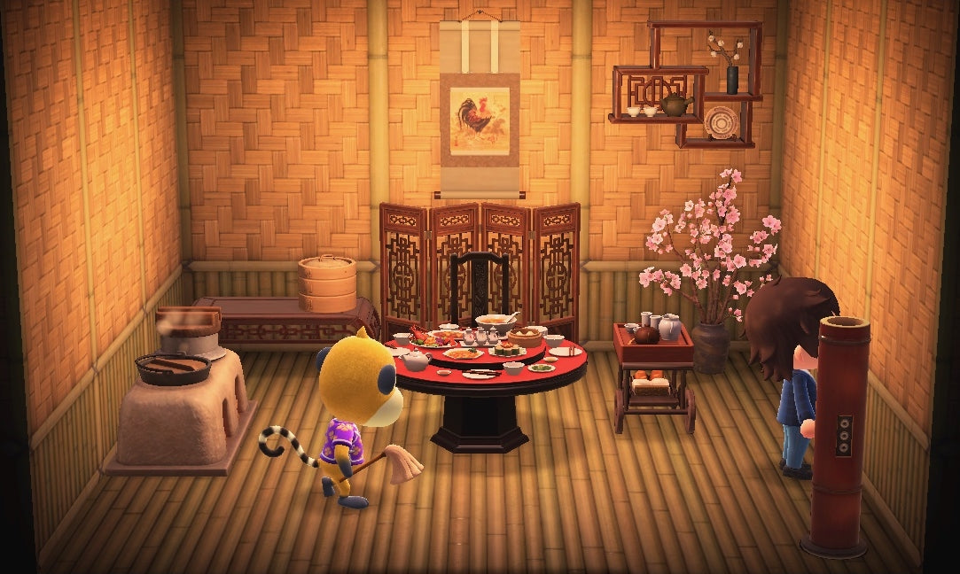 Tammi house interior in Animal Crossing: New Horizons