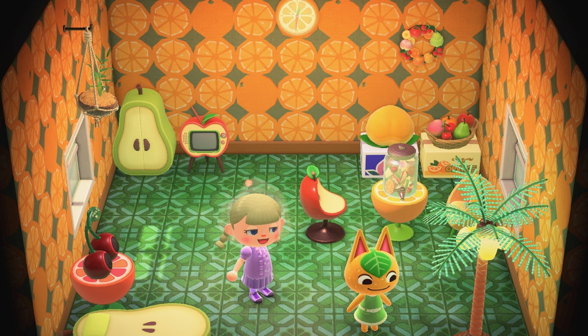 Tangy house interior in Animal Crossing: New Horizons