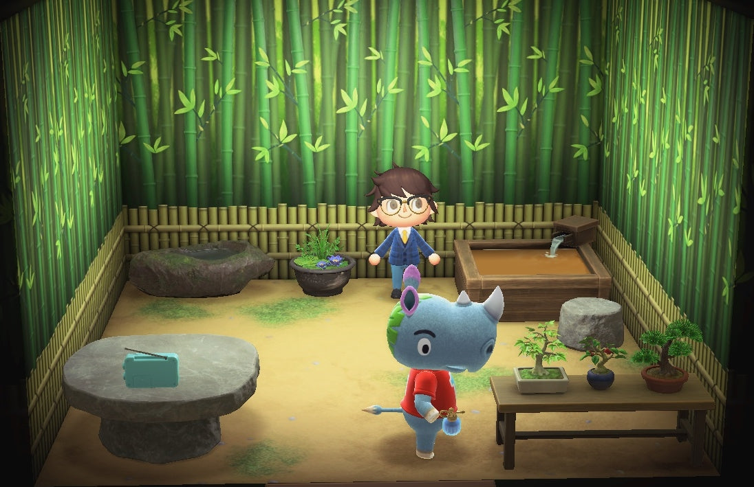Tank house interior in Animal Crossing: New Horizons