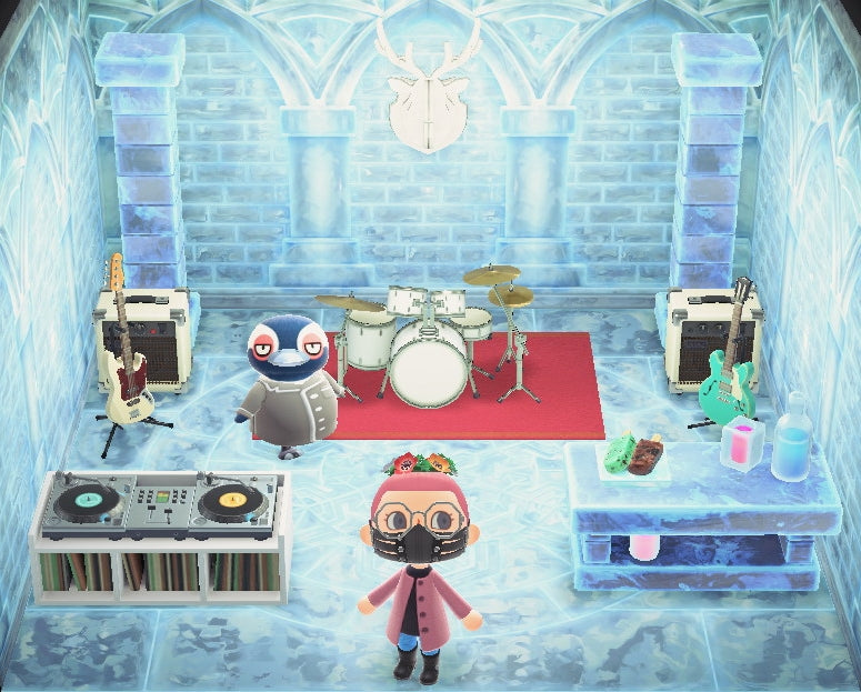 Tex house interior in Animal Crossing: New Horizons