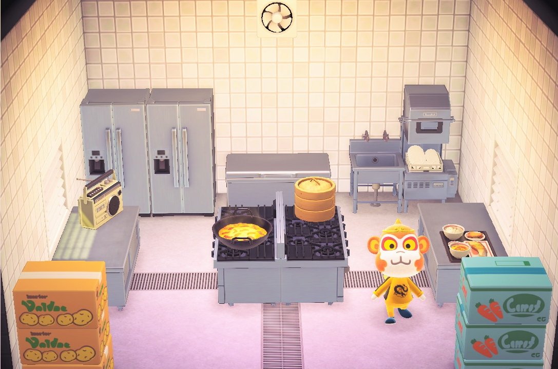 Tiansheng house interior in Animal Crossing: New Horizons