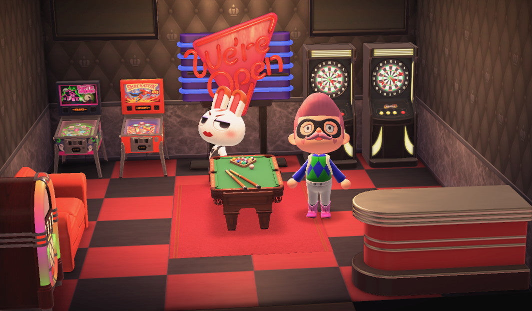 Tiffany house interior in Animal Crossing: New Horizons
