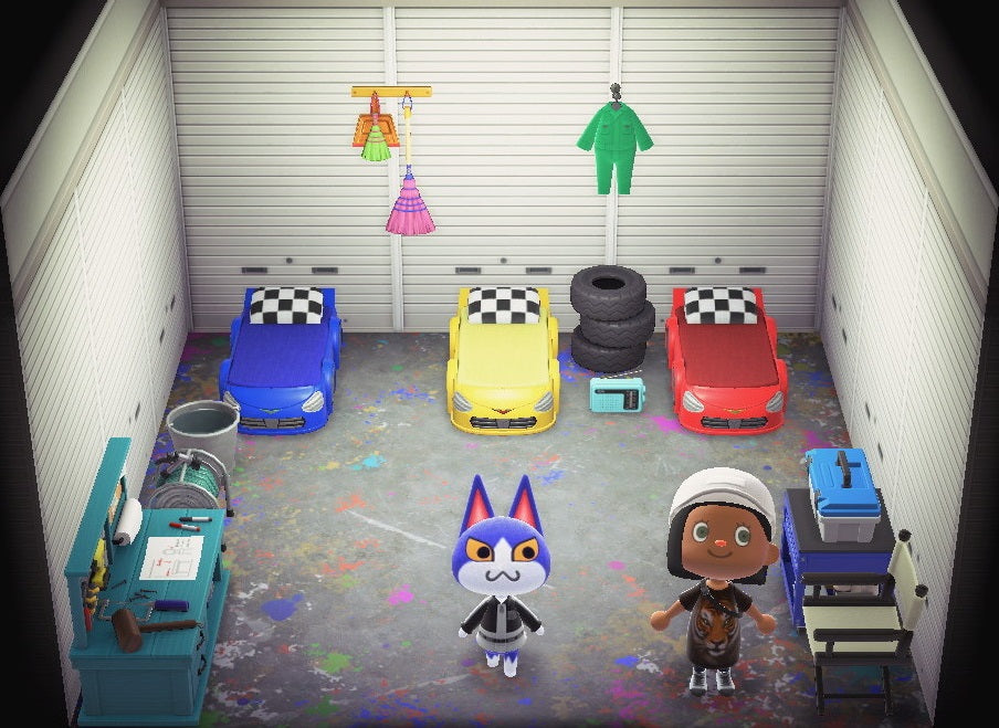 Tom house interior in Animal Crossing: New Horizons