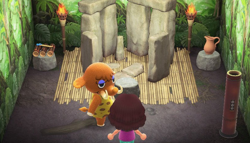 Tucker house interior in Animal Crossing: New Horizons