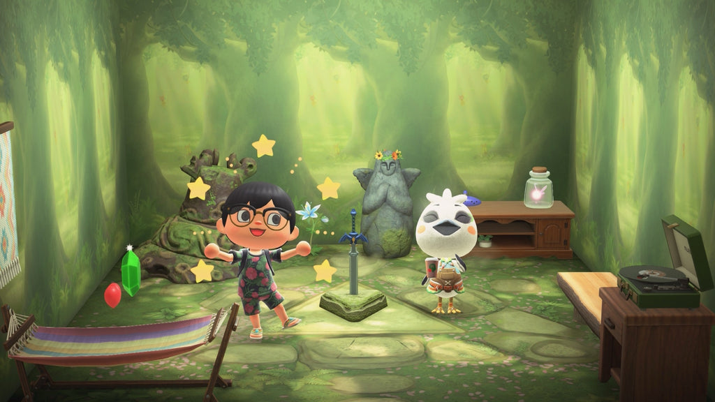 Tulin house interior in Animal Crossing: New Horizons