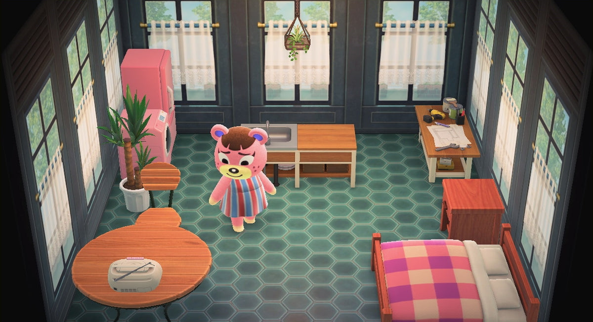 Ursala house interior in Animal Crossing: New Horizons