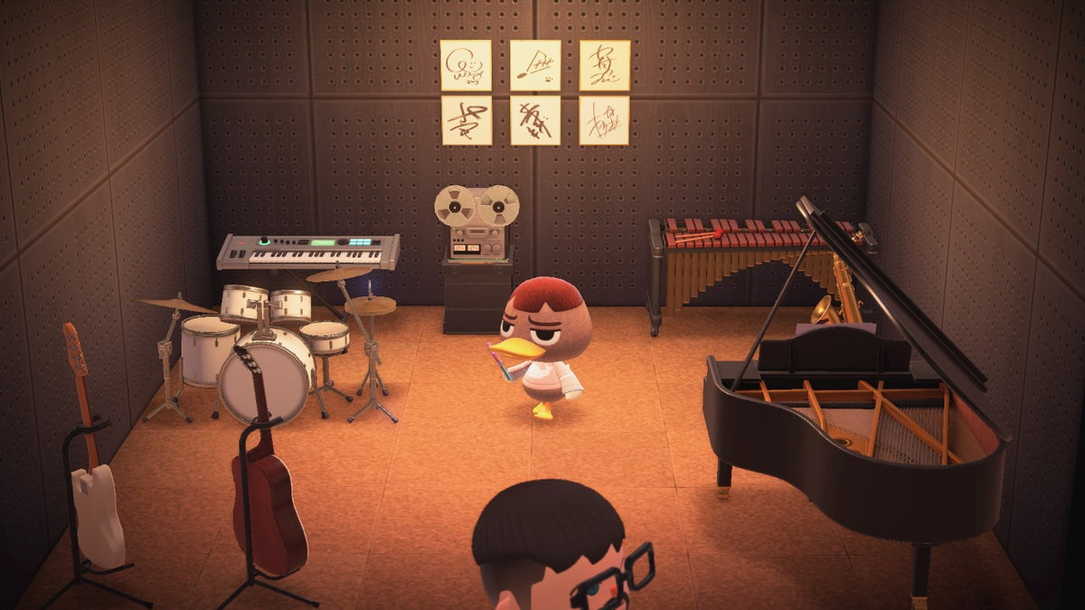Weber house interior in Animal Crossing: New Horizons