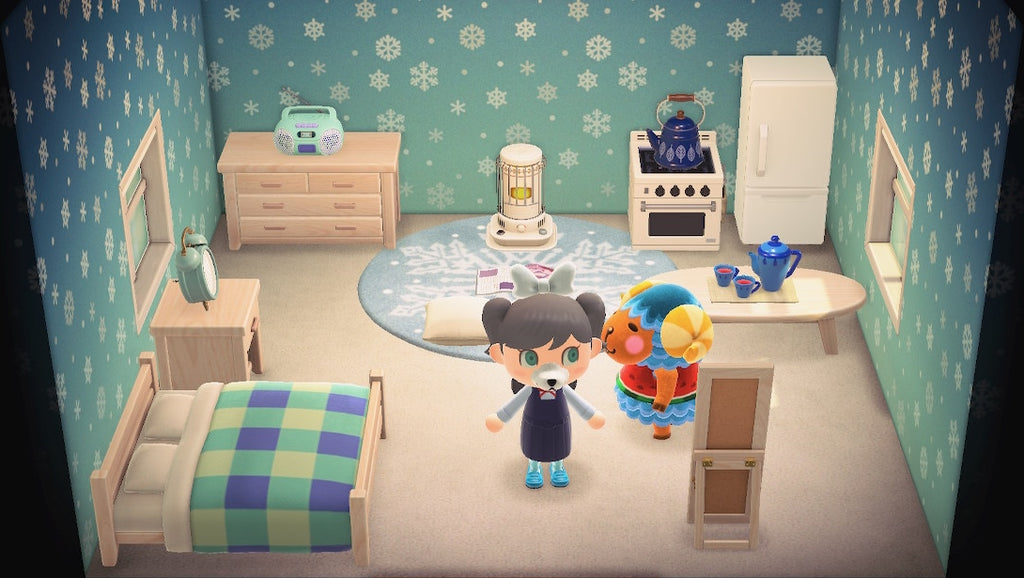 Wendy house interior in Animal Crossing: New Horizons