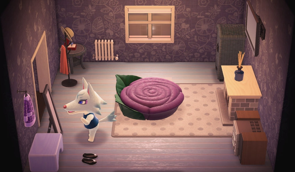 Whitney house interior in Animal Crossing: New Horizons
