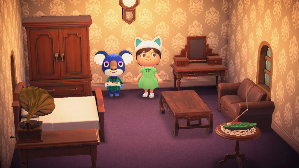 Yuka house interior in Animal Crossing: New Horizons