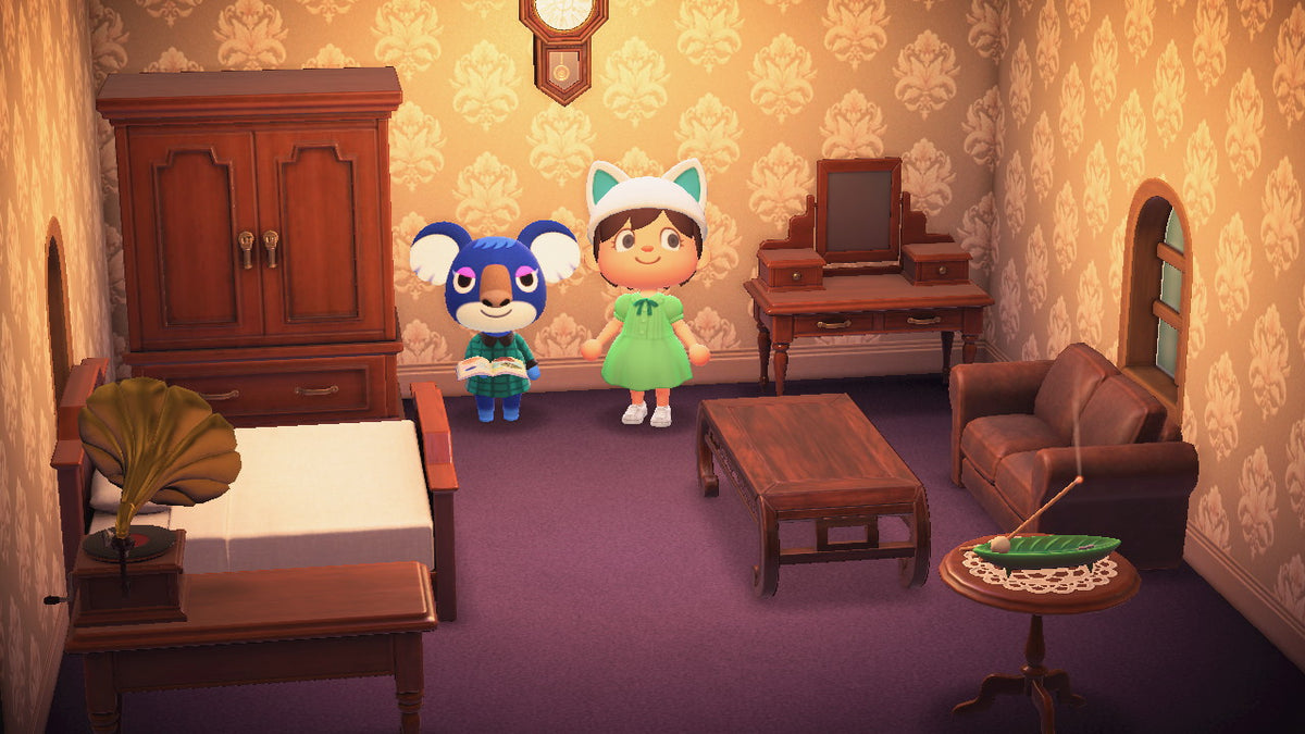 Yuka house interior in Animal Crossing: New Horizons