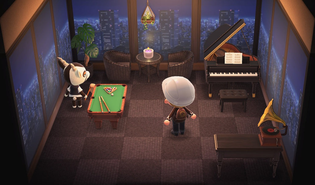 Zell house interior in Animal Crossing: New Horizons