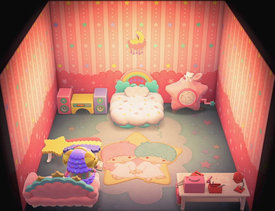 Étoile house interior in Animal Crossing: New Horizons