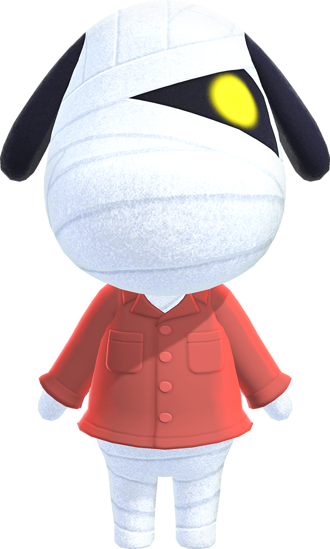Lucky - Animal Crossing character