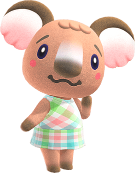 Melba - Animal Crossing character