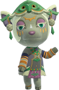 Mineru - Animal Crossing Crossover amiibo Card