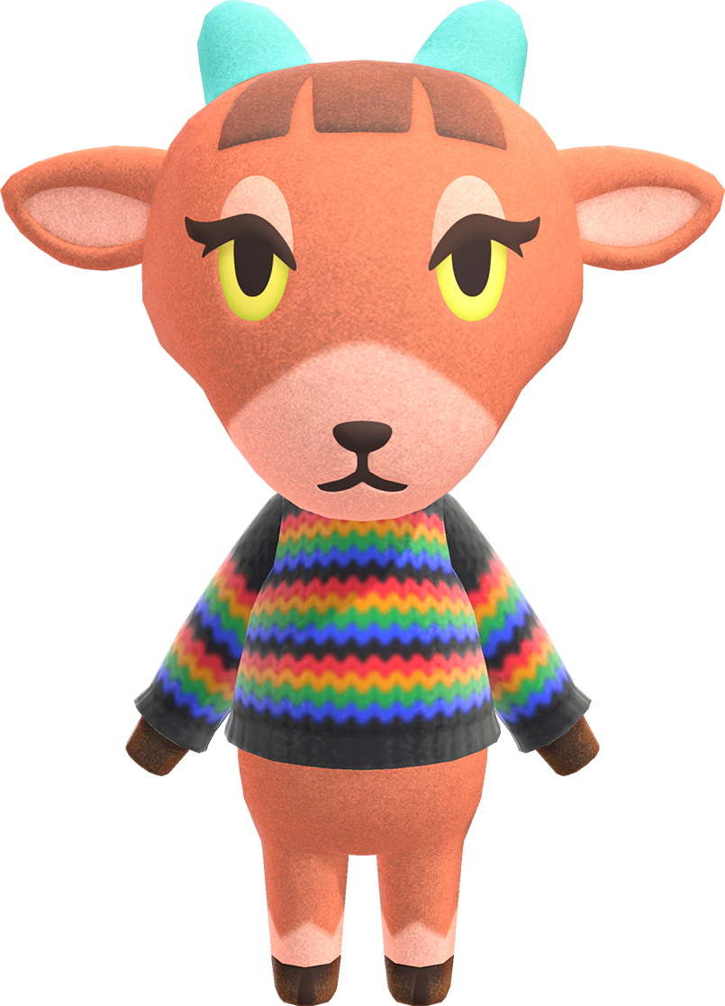 Pashmina - Animal Crossing character