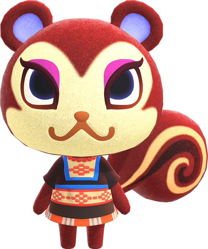 Pecan - Animal Crossing character