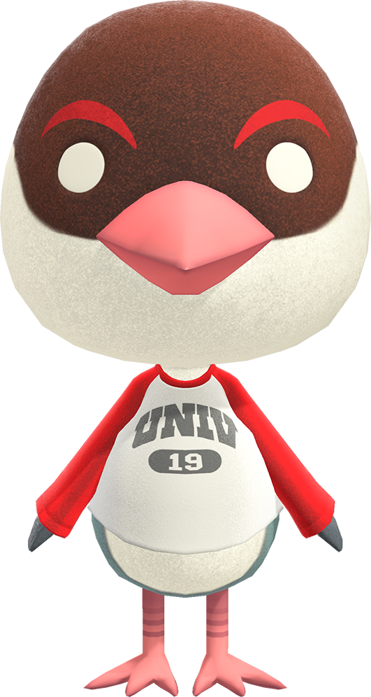 Peck - Animal Crossing character