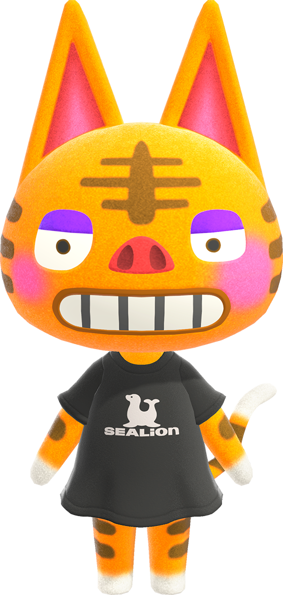 Tabby - Animal Crossing character