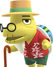 Tortimer - Animal Crossing character