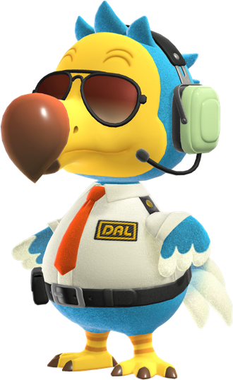 Wilbur - Animal Crossing character