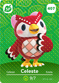 Celeste #407 - Animal Crossing Series 5 amiibo Card
