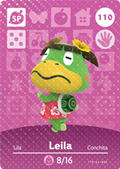 Leila #110 - Animal Crossing Series 2 amiibo Card