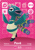 Pave #313 - Animal Crossing Series 4 amiibo Card
