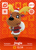 Jingle #217 - Animal Crossing Series 3 amiibo Card