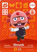 Shrunk #111 - Animal Crossing Series 2 amiibo Card