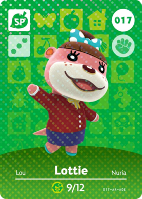 Lottie #017 - Animal Crossing Series 1 amiibo Card