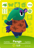 Pango #192 - Animal Crossing Series 2 amiibo Card