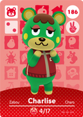 Charlise #186 - Animal Crossing Series 2 amiibo Card