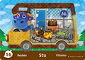 Stu #WA16 - Animal Crossing Welcome amiibo Card