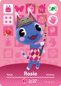 Rosie - Amiibo Festival - Animal Crossing Promo amiibo Card