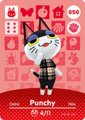 Punchy #050 - Animal Crossing Series 1 amiibo Card